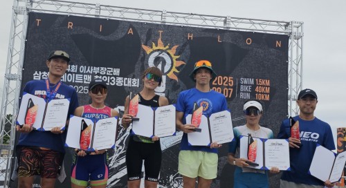 제14회 이사부장군배 삼척그레이트맨 철인3종대회